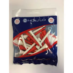 Bolsa de 20 tees de madera Norsud 54mm image-0