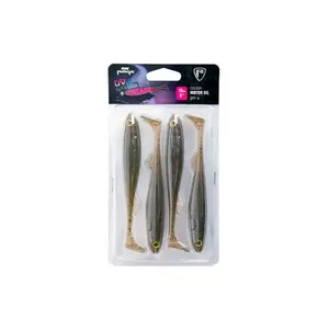 Δολώματα Fox Rage Slick Shad UV (x4) image-0