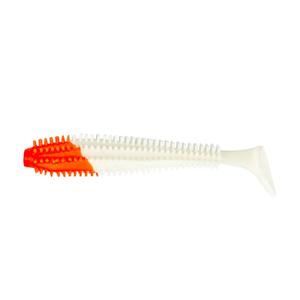 nsl694-zacht-kunstaas-fox-rage-spikey-shad-bulk-4-75-wit-rood-12-cm
