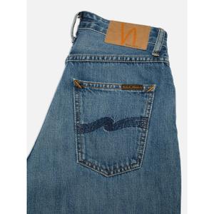 Wide Leg Women's Jeans Nudie Jeans Clean Eileen Clear Skies image-1