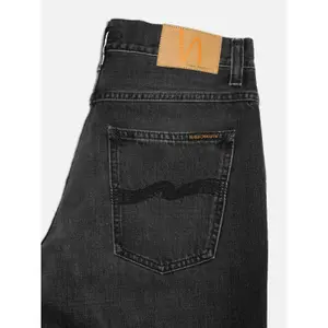 Flare Jeans Nudie Jeans Glenn Black Storm Black image-3