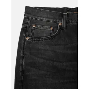 Flare Jeans Nudie Jeans Glenn Black Storm Black image-4