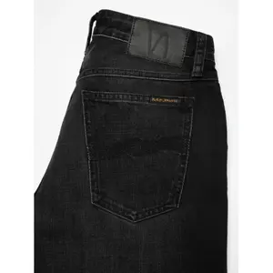 Női Flare farmer Nudie Jeans Dusty Dee Night Dune Black image-4