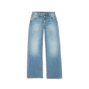 Damen Loose Jeans Nudie Jeans Gravel Stone