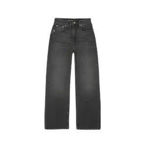 Weite Damenjeans Nudie Jeans Clean Eileen Night Dune Black