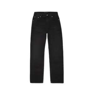 Jeans Tapered femme Nudie Jeans Sharp Charlie Midnight Ash Black