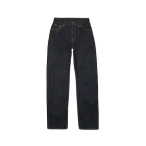 Jeans Tapered femme Nudie Jeans Sharp Charlie One Wash Dark Blue