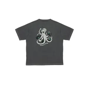 T-shirt Nudie Jeans Koffe Knock-Topus