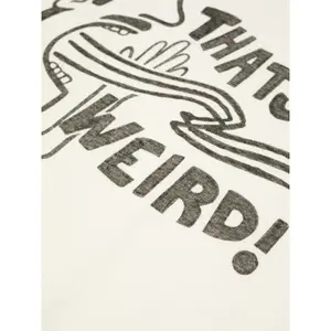 T-shirt Nudie Jeans Koffe Thats Weird image-2