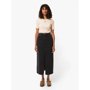 Saia de ganga de mulher Nudie Jeans Anna image-1