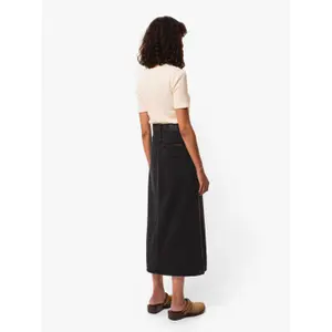 Saia de ganga de mulher Nudie Jeans Anna image-3