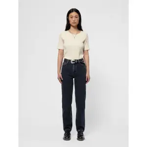 Jeans Regular femme Nudie Jeans Lofty Lo Black Vintage image-1