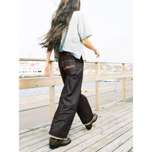 Dames Loose Jeans Nudie Jeans Wide Heidi image-2