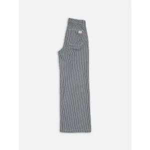 Jeans de pierna ancha mujer Nudie Jeans Inez Striped Blue/Offwhite image-1