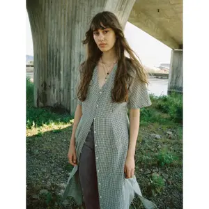 Hemdkleid Damen Nudie Jeans Maj Western image-1