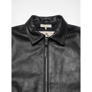 Kurtka skórzana Nudie Jeans Eddy Rider image-1