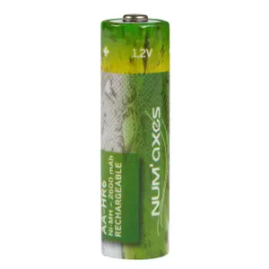 Piles rechargeables Num'axes AA HR6 image-0