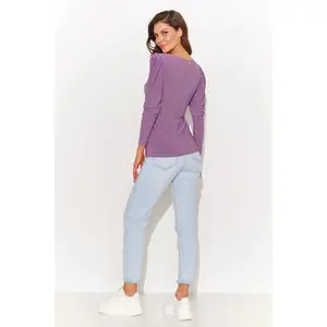 Fitted Long Sleeve Blouse for Women Numinou image-1