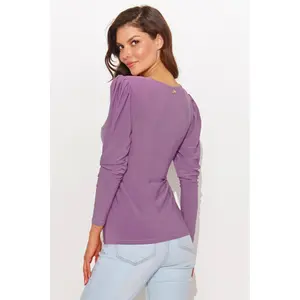 Fitted Long Sleeve Blouse for Women Numinou image-3