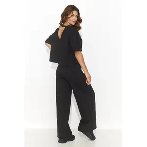 Women's t-shirt and wide leg trousers set Numinou image-1