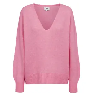 Pullover mit V-Ausschnitt Damen Nümph Nuriette image-0