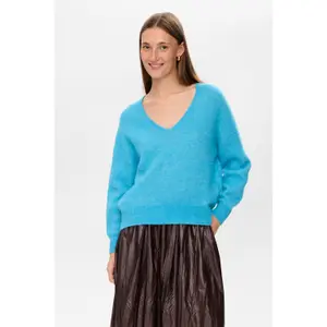 Damen V-Ausschnitt Pulli Nümph Nuriette image-2