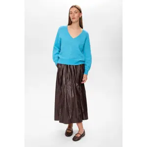 Damen V-Ausschnitt Pulli Nümph Nuriette image-4