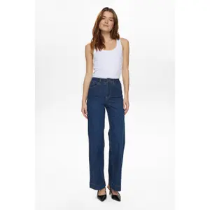 Women's wide-leg jeans Nümph Paris HR image-4
