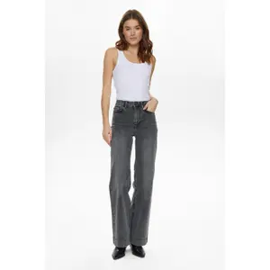 Women's wide-leg jeans Nümph Paris HR image-4