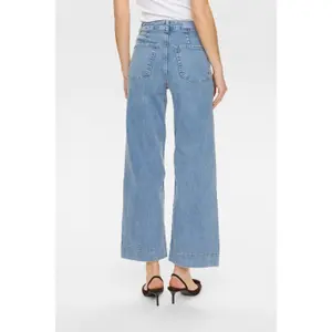 Women's wide-leg jeans Nümph Paris HR image-3