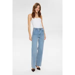 Women's wide-leg jeans Nümph Paris HR image-4