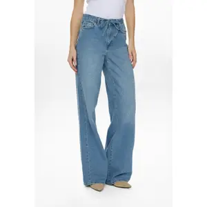 Women's wide-leg jeans Nümph Brooklyn HR image-1