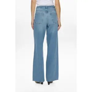 Women's wide-leg jeans Nümph Brooklyn HR image-3