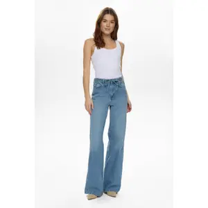 Women's wide-leg jeans Nümph Brooklyn HR image-4