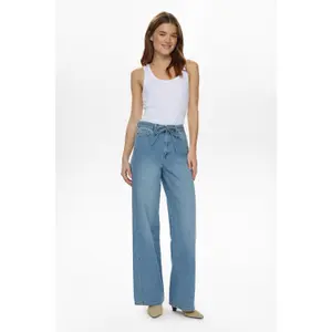 Women's wide-leg jeans Nümph Brooklyn HR image-5