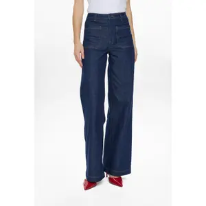 Women's wide-leg jeans Nümph Milton HR image-1