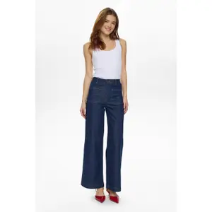 Women's wide-leg jeans Nümph Milton HR image-5