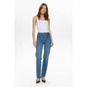 Women's straight jeans Nümph Oslo HR image-4