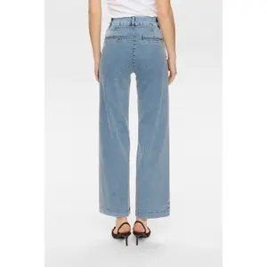 Women's wide-leg jeans Nümph Amber HR image-3