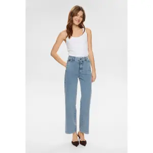 Women's wide-leg jeans Nümph Amber HR image-5