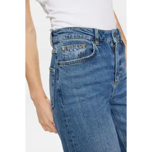 Women's wide-leg jeans Nümph Brooklyn HR image-6