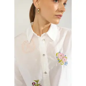 Langarmshirt Damen Nümph Nuhollie image-5