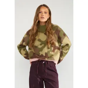 Rollkragenpullover Damen Nümph Nucamu image-2