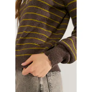 Pullover Damen Nümph Nulucinda Stripe image-6