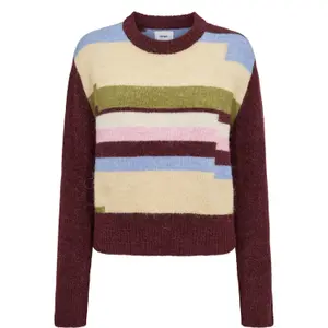 Gestreifter Pullover Damen Nümph Nuriette image-0