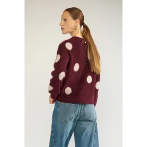 Damen-Pullover mit Punkten Nümph Nusuri image-4