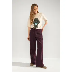 Oversized T-Shirt Nümph Nutova image-3