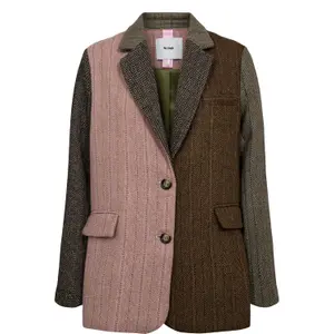 Gestreifter Blazer Damen Nümph Nuavey