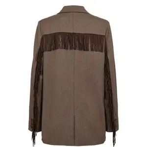 Fringed Blazer for Women Nümph Nulippa image-1