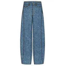 Women's Barrel Jeans Nümph Nuamsterdam HR